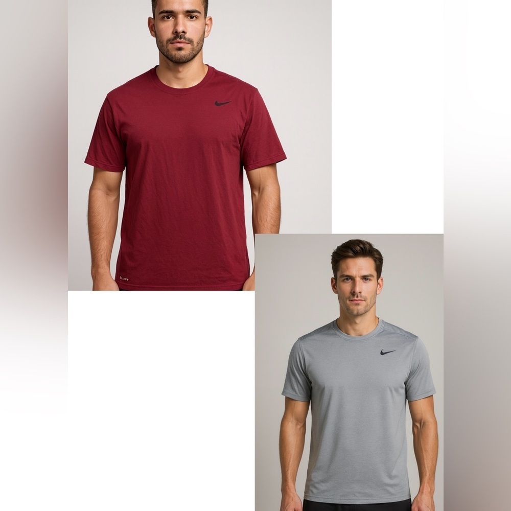 Nike men’s SS short sleeve T-shirt bundle 2 shirts total XL extra large drifit